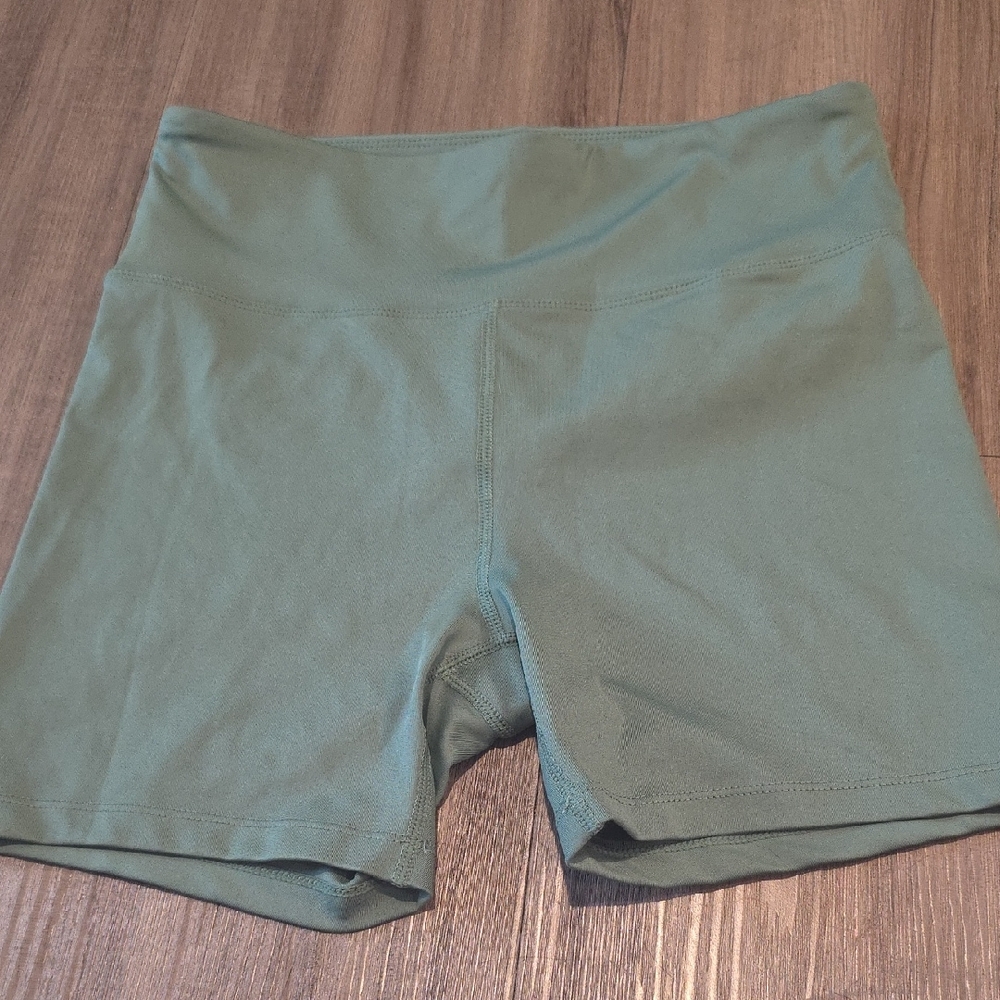 Women's Green Shorts